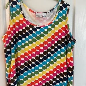 Kim Rogers Rainbow Dot Tank